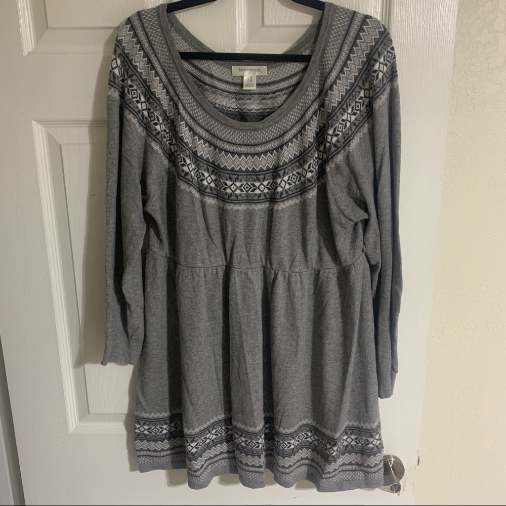 Motherhood maternity light sweater